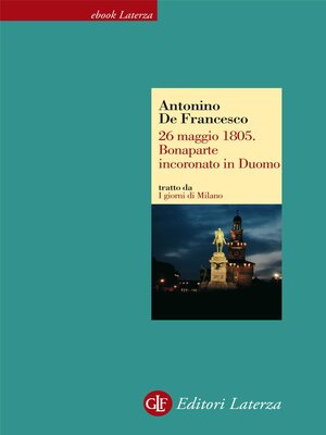 cover image of 26 maggio 1805. Bonaparte incoronato in Duomo
